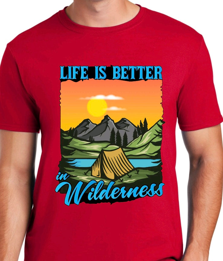 Life is better in the wilderness