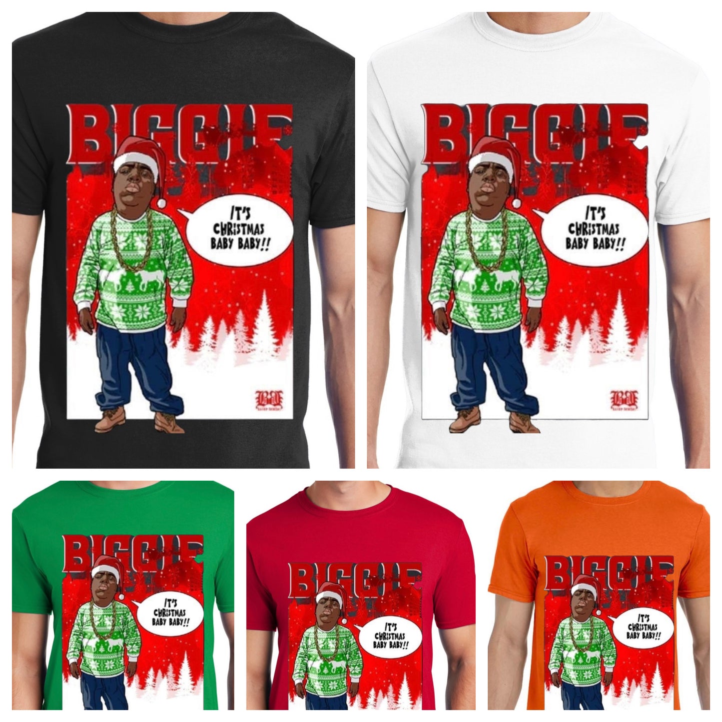 BIGGIE XMAS TEE “limited Time only”