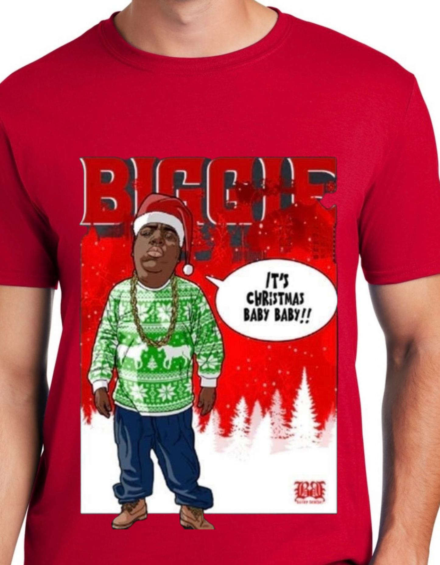 BIGGIE XMAS TEE “limited Time only”