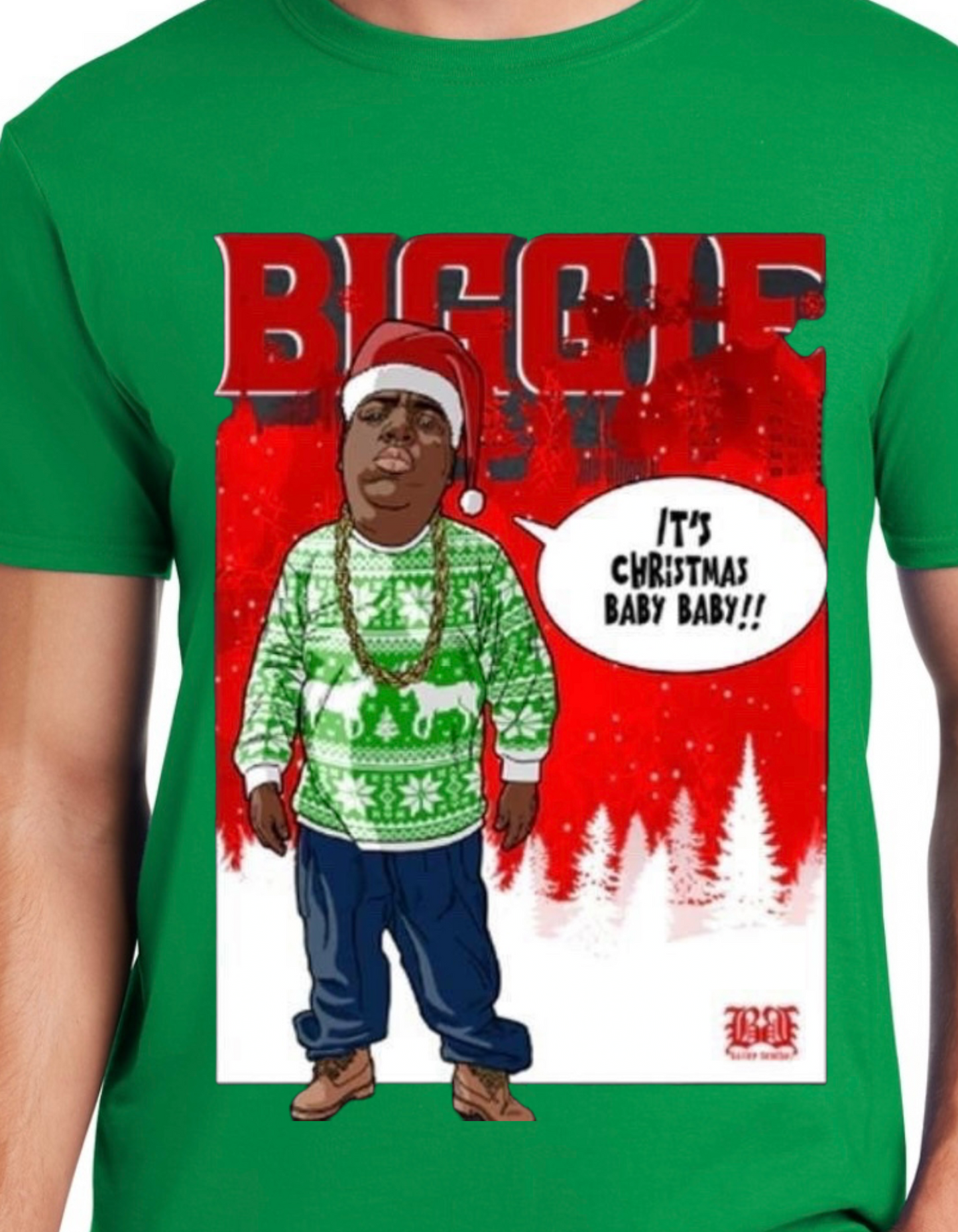 BIGGIE XMAS TEE “limited Time only”