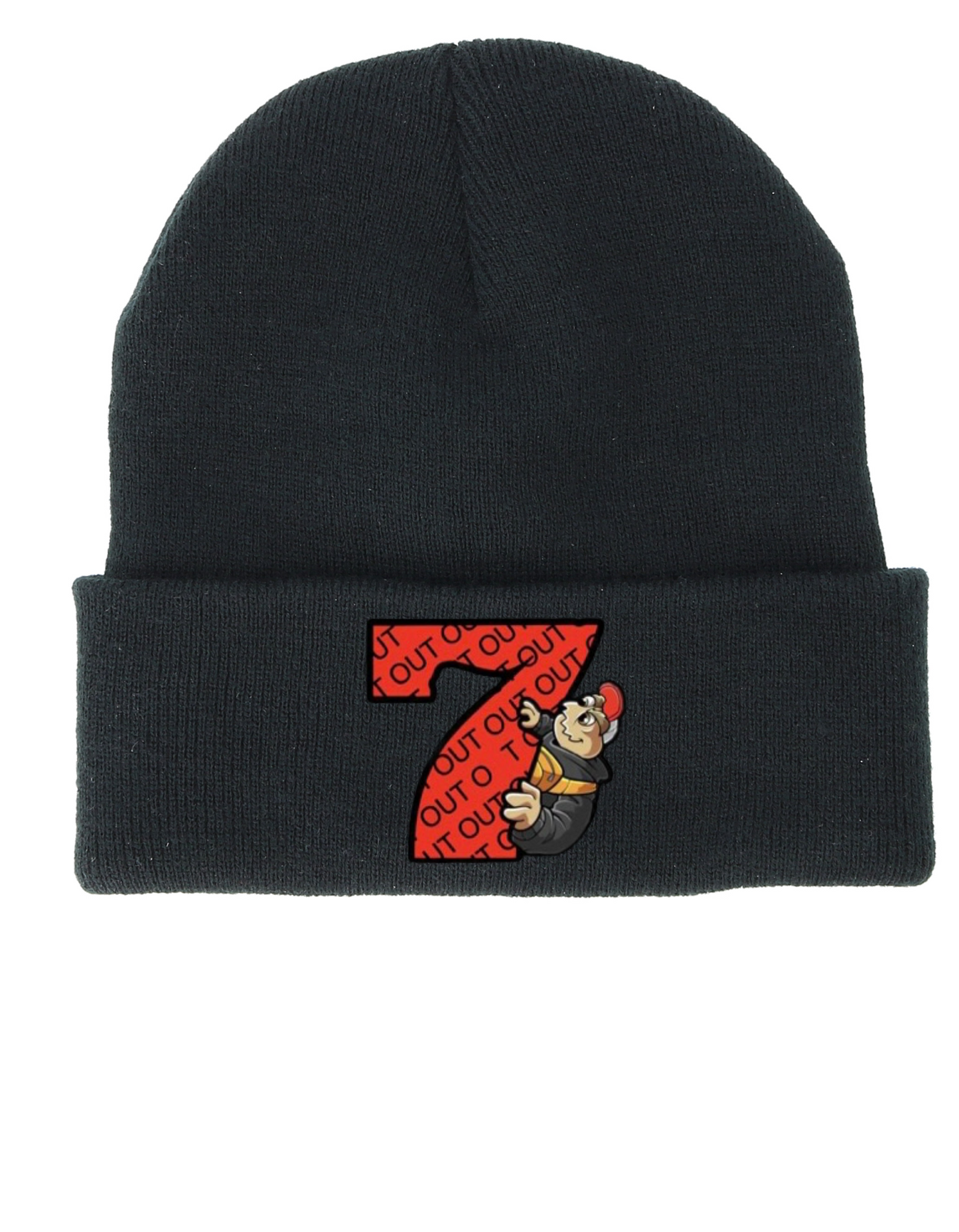 Flea 7Out logo beanie