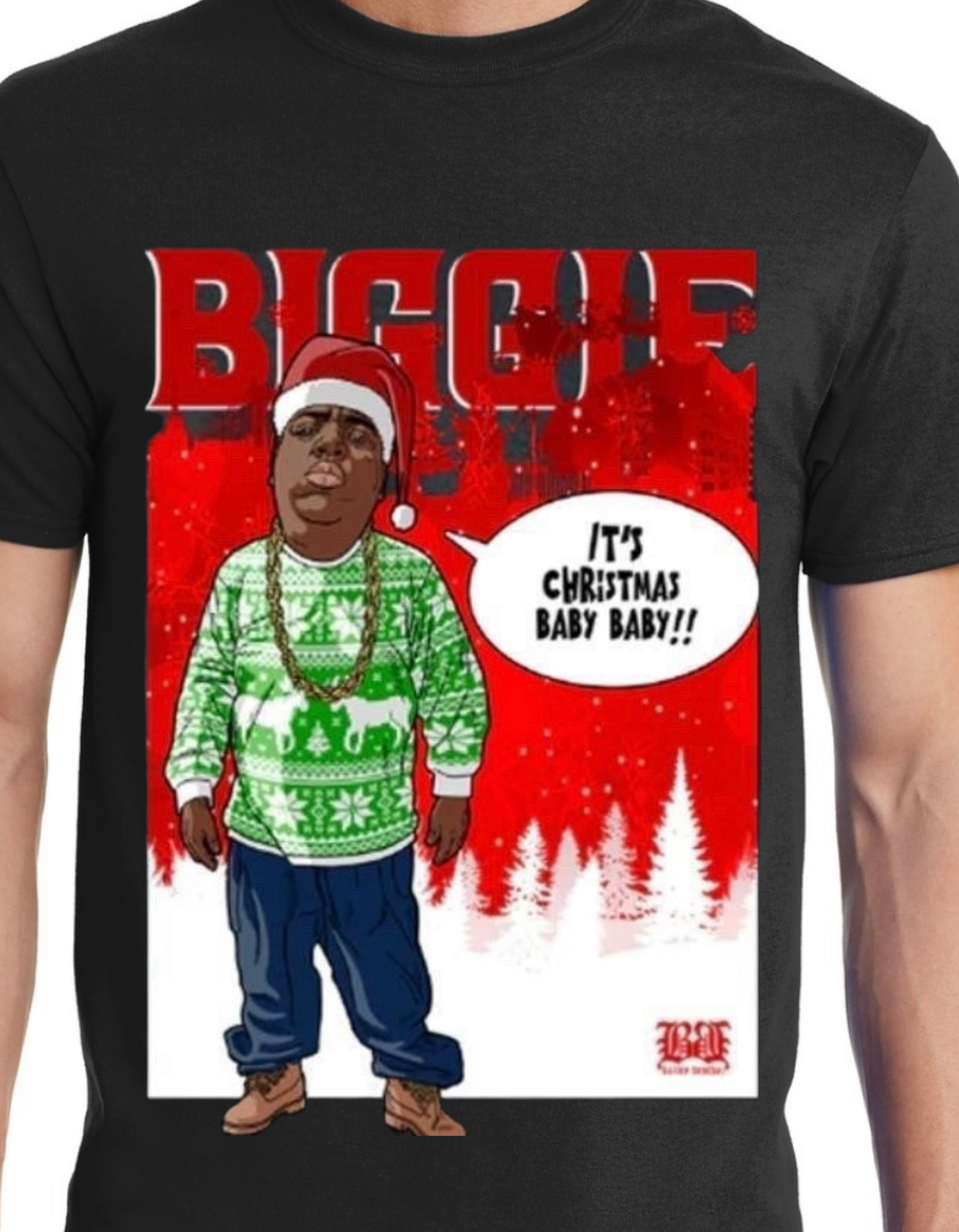 BIGGIE XMAS TEE “limited Time only”