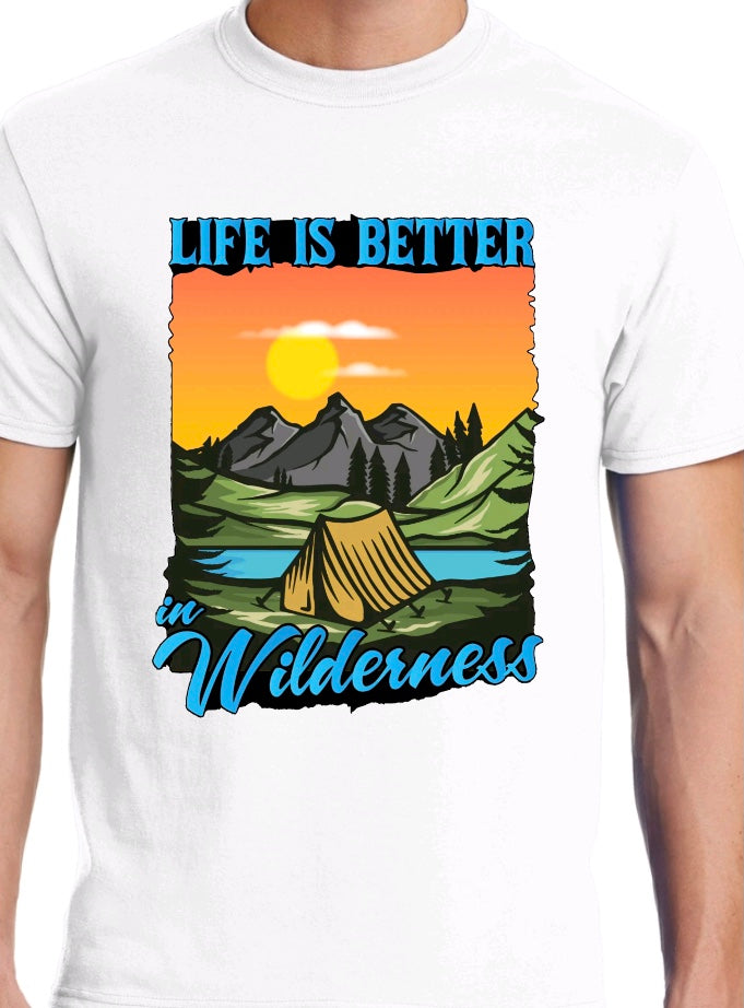 Life is better in the wilderness