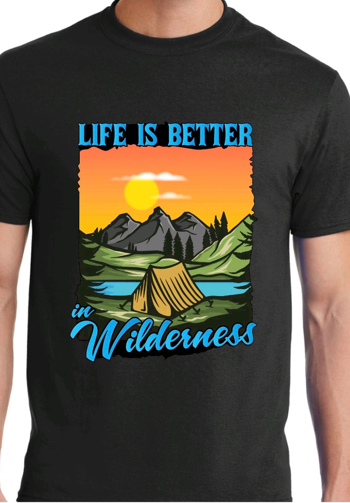 Life is better in the wilderness