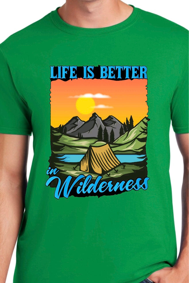 Life is better in the wilderness