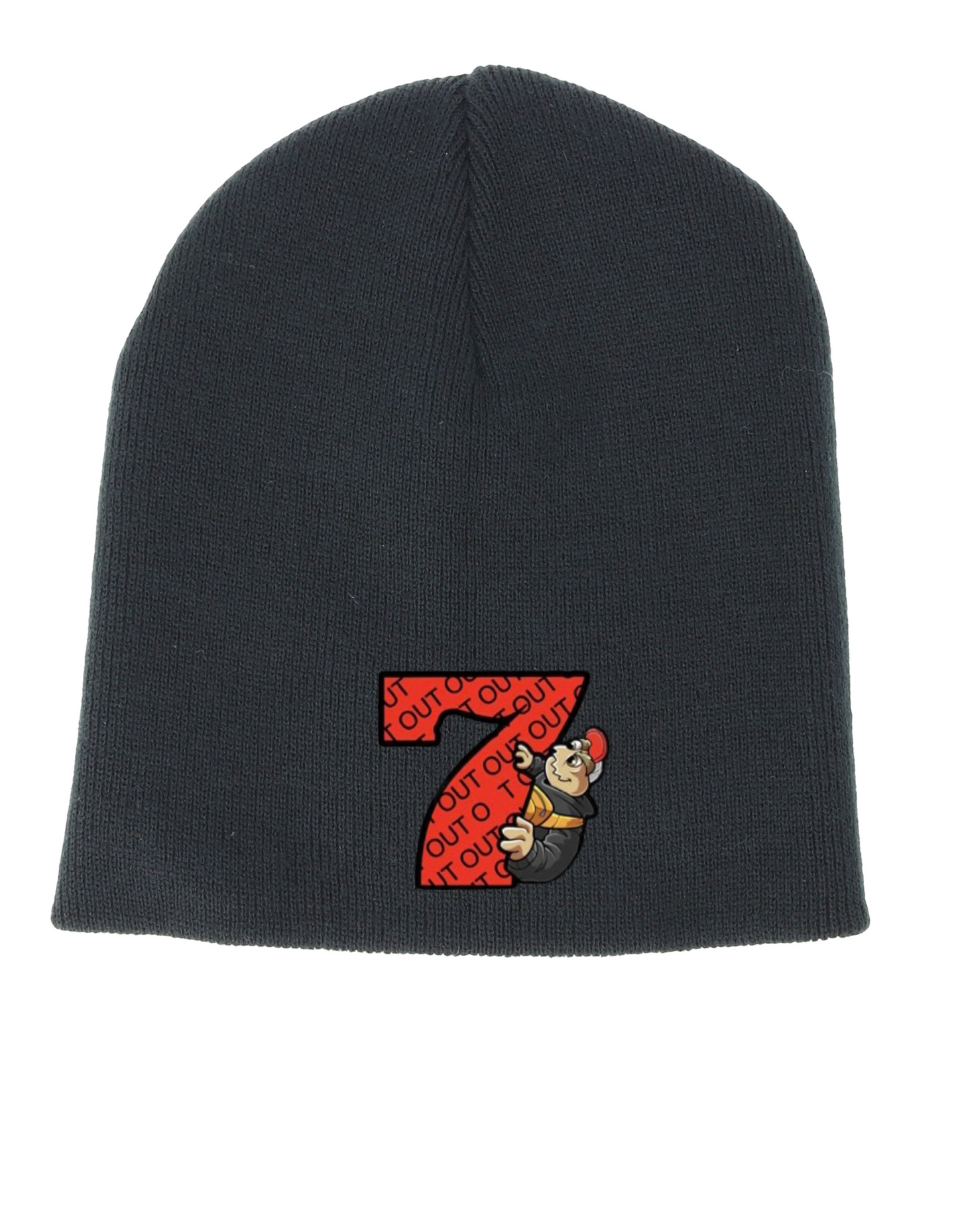 Flea 7Out logo beanie