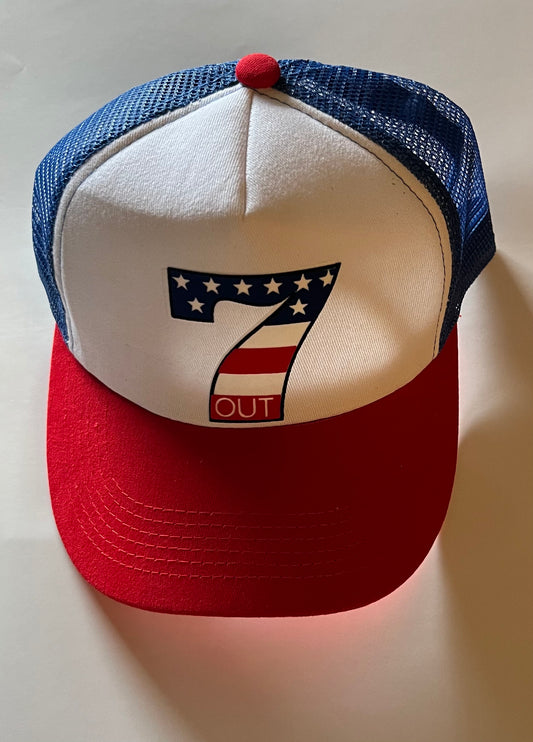 7 Out Stars and Stripes SnapBack